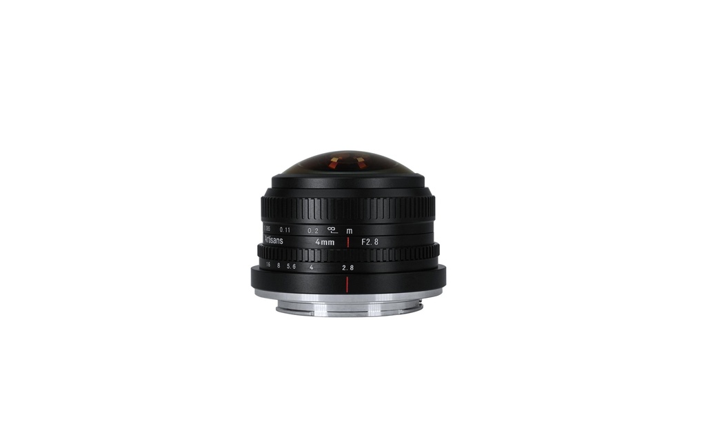 7Artisans Longueur focale fixe 4mm F/2.8 Fisheye – Sony E-Mount