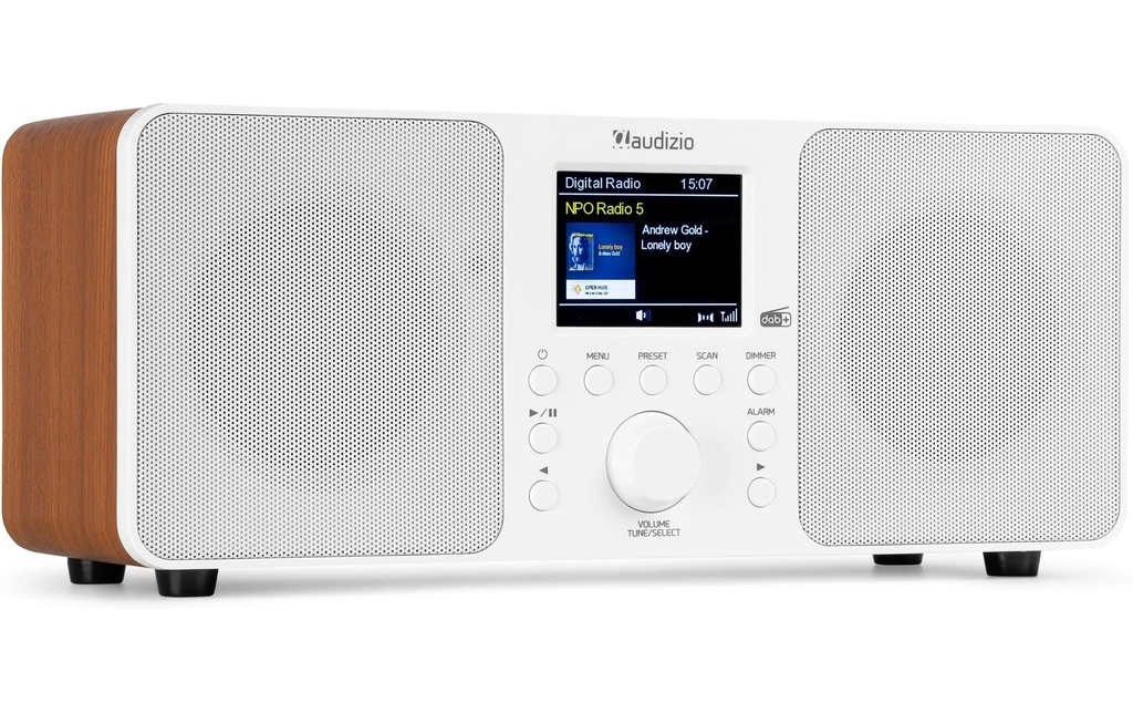Audizio Radio DAB+ Genua Blanc