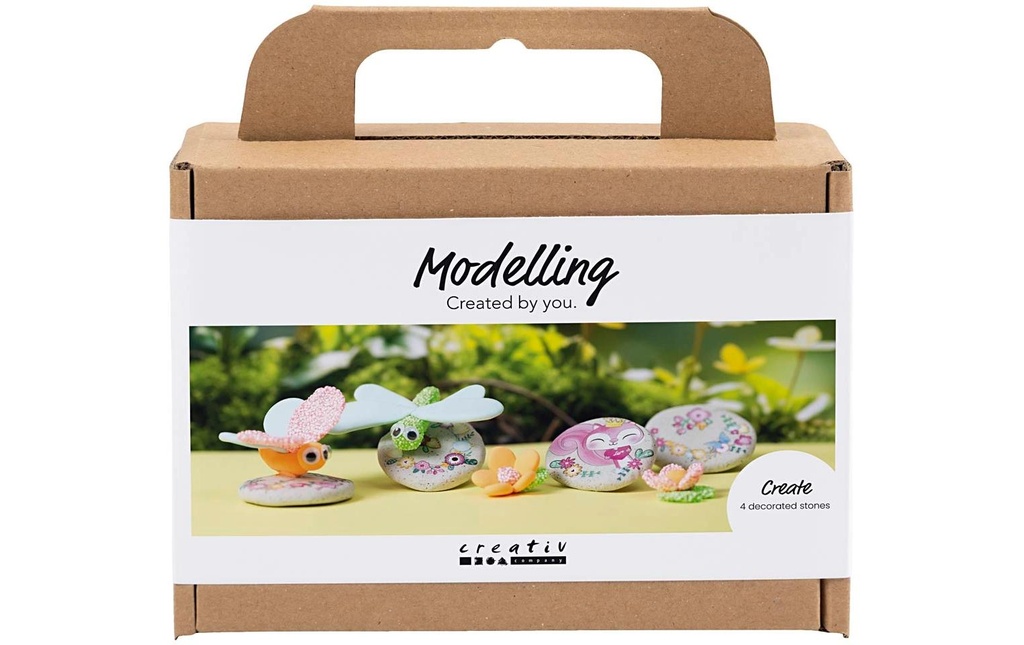 Creativ Company Kits de bricolage Pierre avec insecte