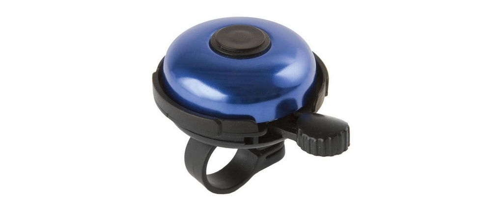M-Wave Clochette pour vélo Bleu/noir