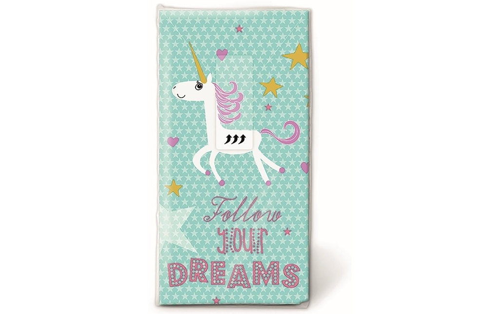 Paper + Design Mouchoirs Follow your dreams 1 pièce