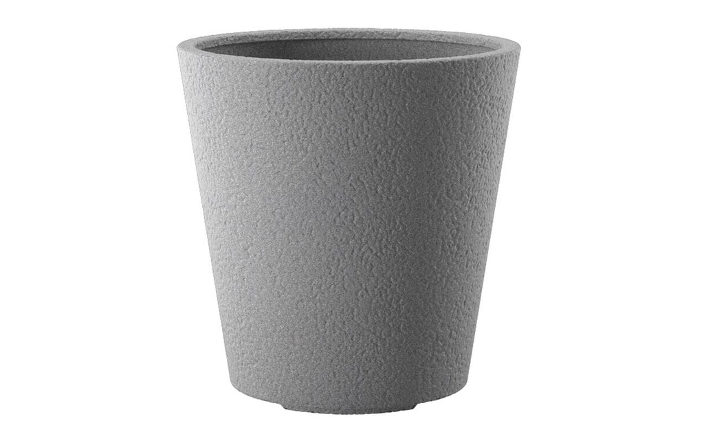 Esteras Pot de fleur Kent, 27 cm, Gris