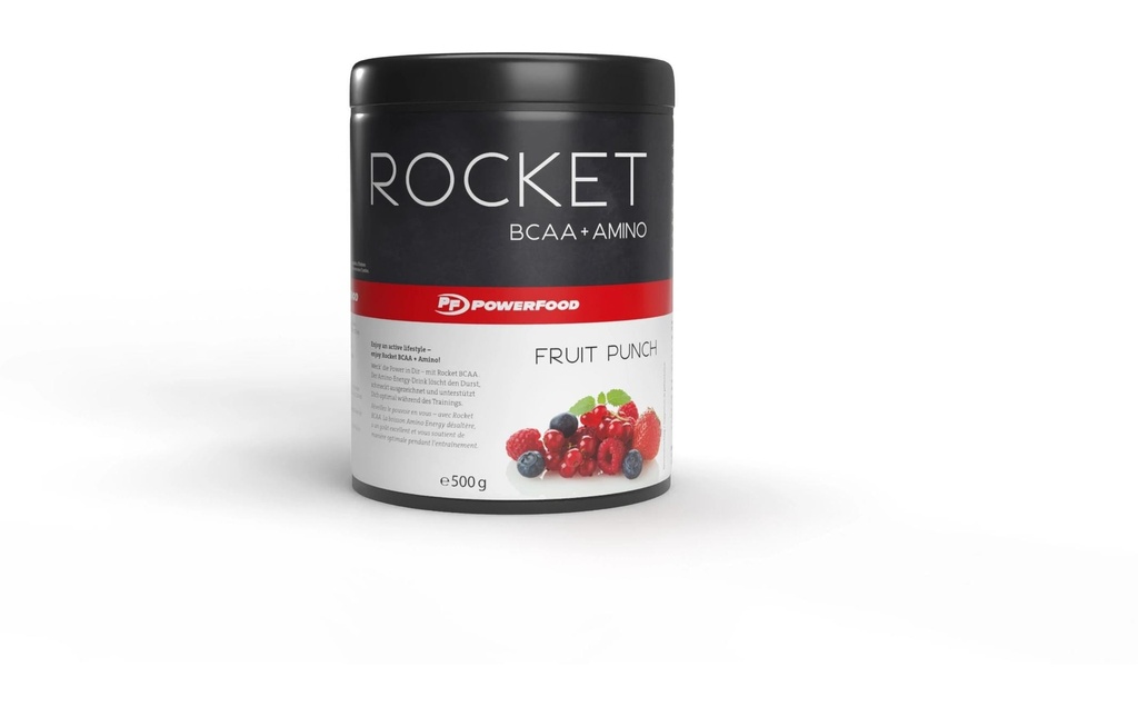 PowerFood Poudre One Rocket BCAA Fruité 500 g