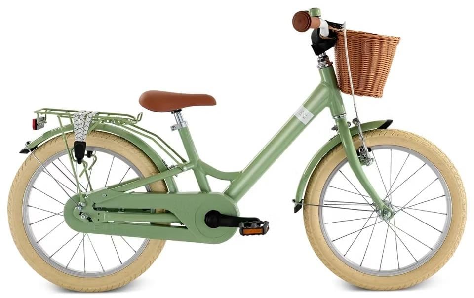 PUKY Vélo pour enfant Youke Classic 18 Vert rétro