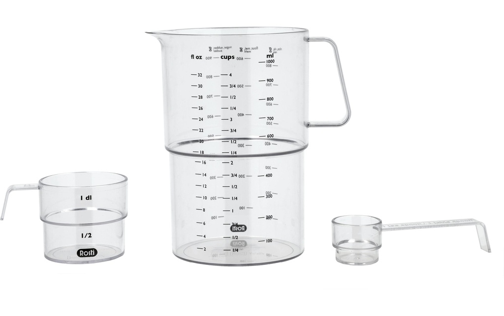 Rosti Verre mesureur Mensura 11.15 dl, Transparent