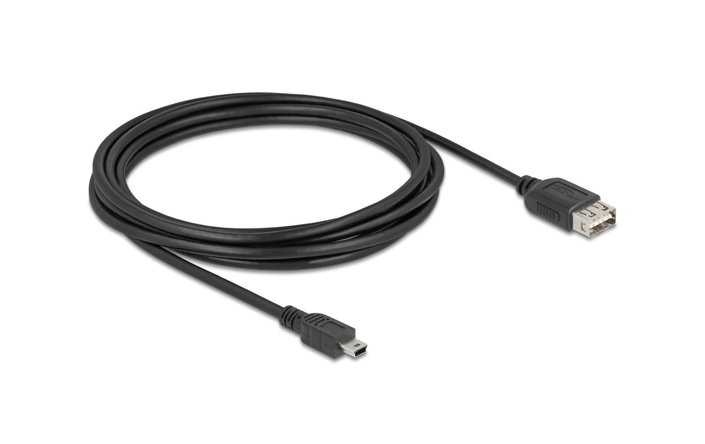 Delock Câble USB 2.0 USB-A - Mini-USB B 3 m