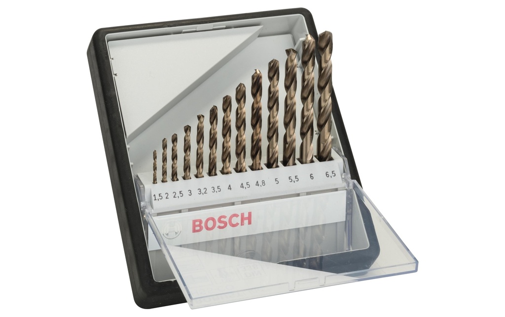 Bosch Professional Kits de forets à métaux HSS-Co, 13 pièces