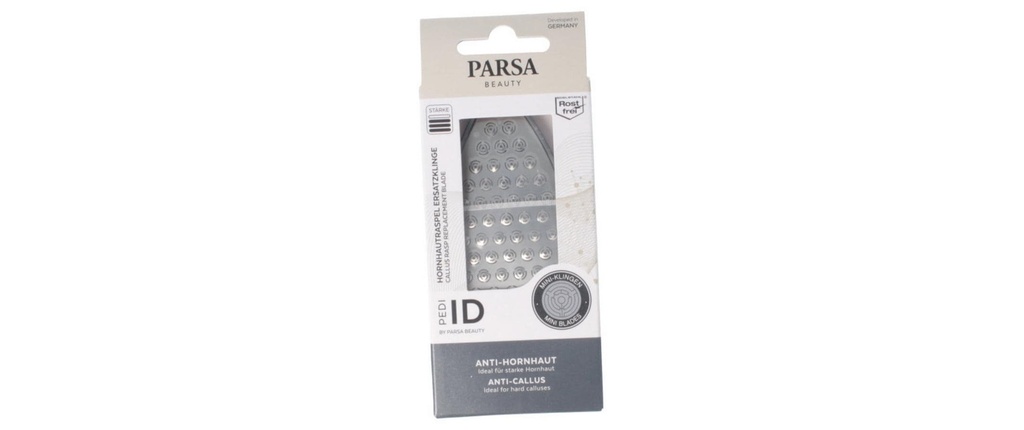 Parsa Beauty Râpe à callosités Lame de rechange Pedi ID