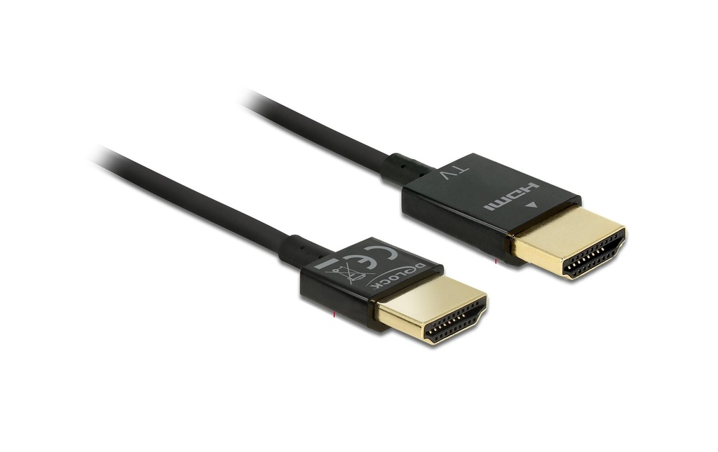 Delock Câble 4K 60Hz HDMI - HDMI, 4.5 m, Noir