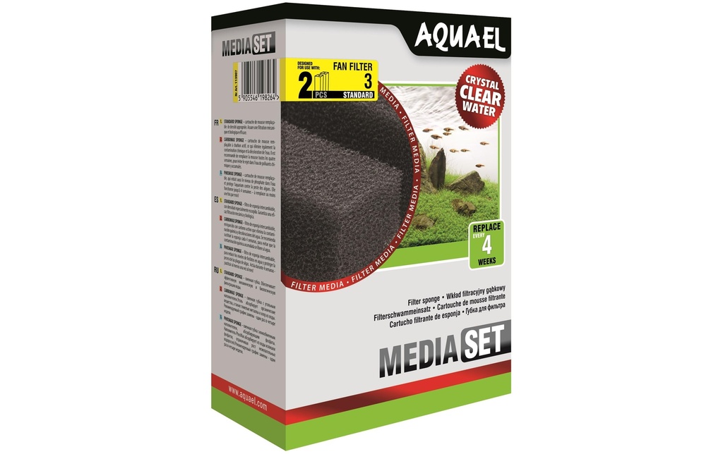 Aquael Accessoires de filtration Fan 3 Plus