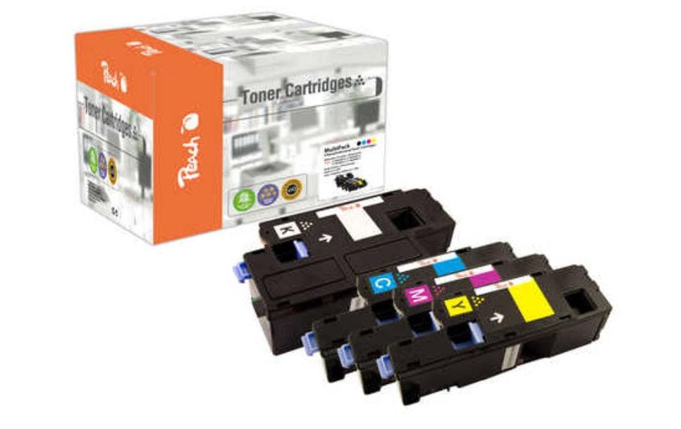 Peach Kits de toner Epson C13S050611-4 Magenta/Yellow/noir/Cyan