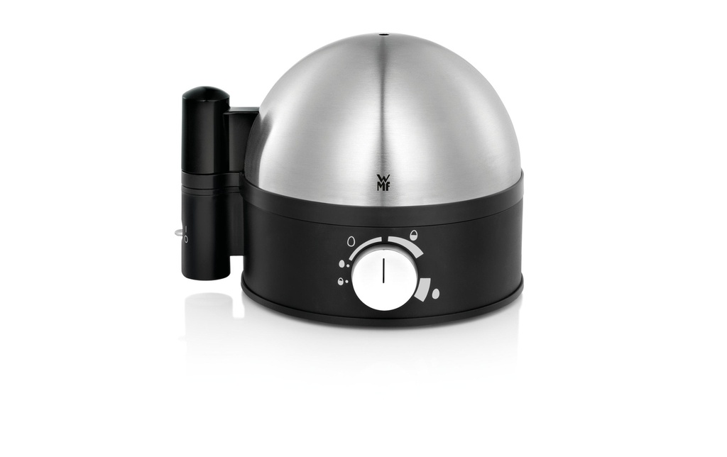 WMF Cuiseur à œufs Stelio 7, Noir/Argenté