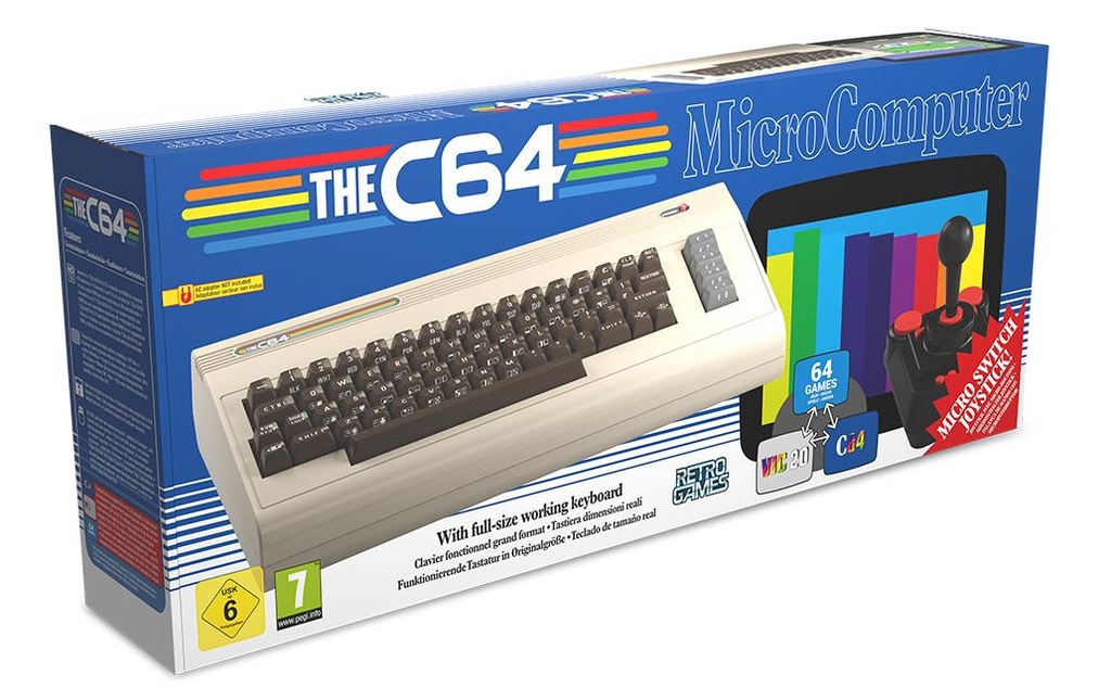 retro-bit Console de jeu The C64 Maxi