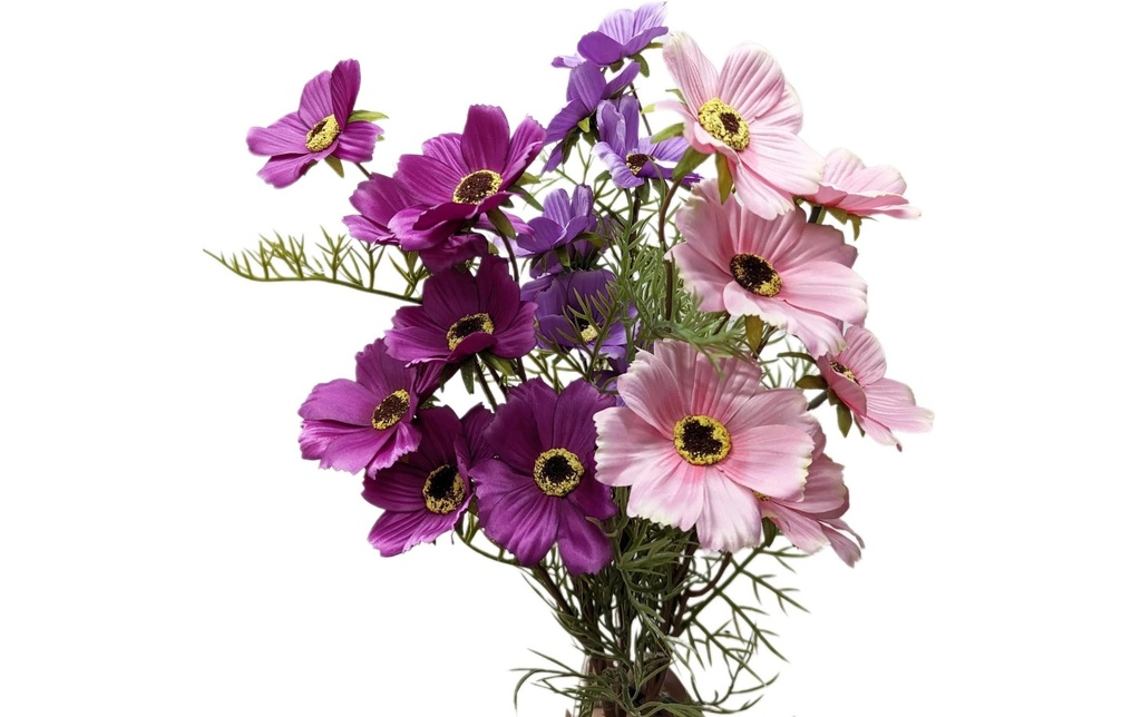 CHALET Fleur artificielle Cosmeen 87 cm