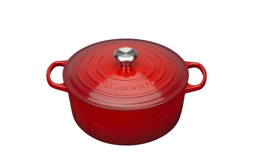 Le Creuset Rôtisseur Signature 26 cm, Rouge cerise