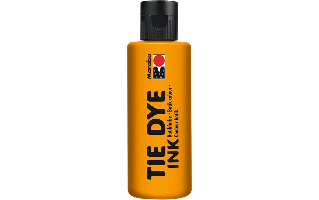 Marabu Peinture pour textile Tie Dye Ink, 80 ml, 225 Mandarine