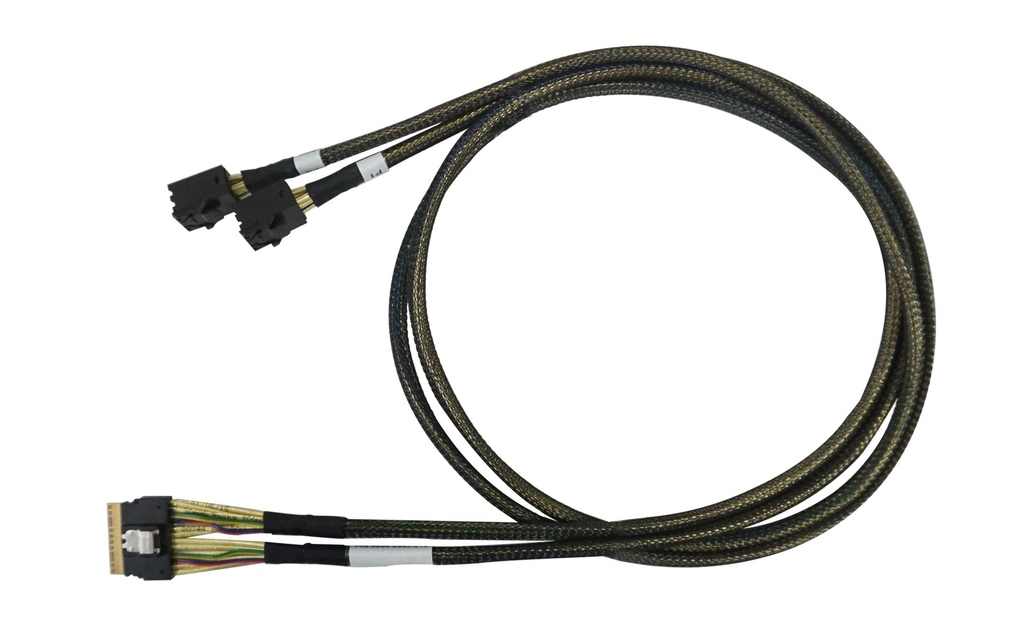 Highpoint Câble SAS SFF-8654 - 2x SFF-8643 100 cm