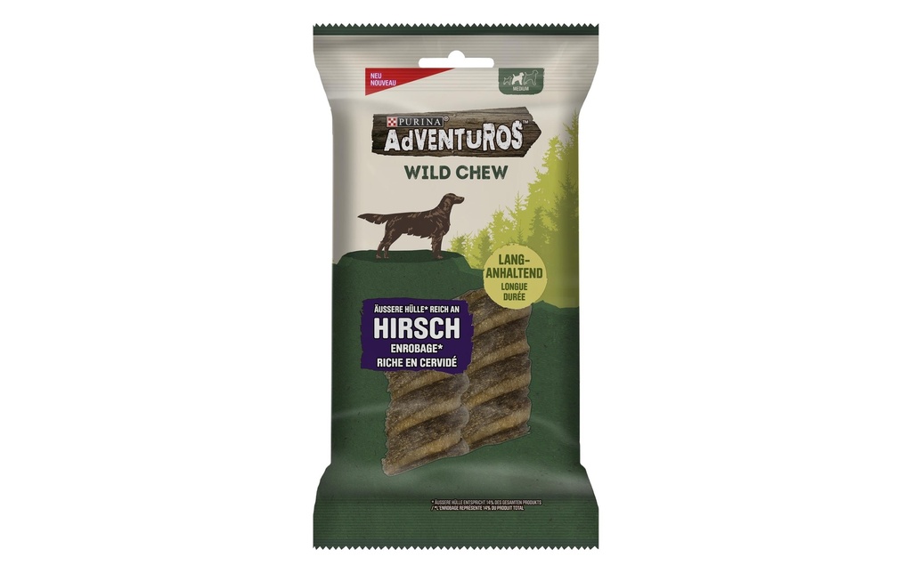 Purina AdVENTuROS Produit à mâcher  Wild Chew moyen, 200 g