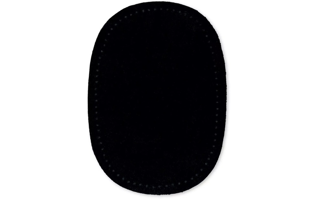 Prym Raccommodages 10 x 14 cm Imitation cuir, noir, 2 Pièce/s