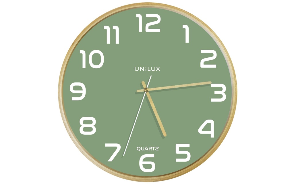 UNiLUX Horloge murale Baltic Ø 30,5 cm, Vert