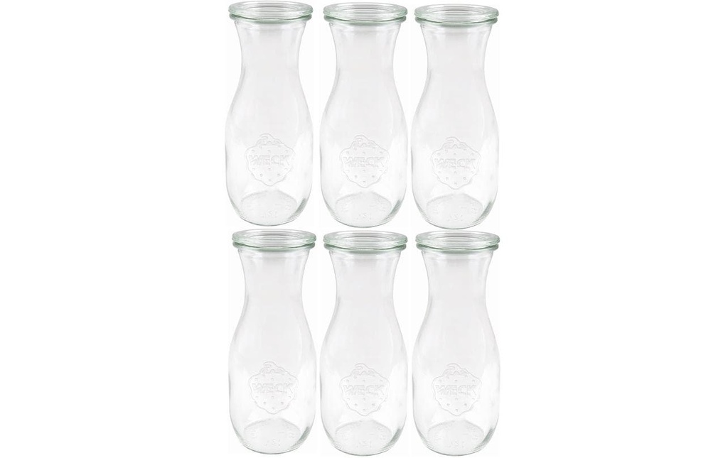 Weck Bouteilles pour conserves 500 ml, 6 Pièce/s