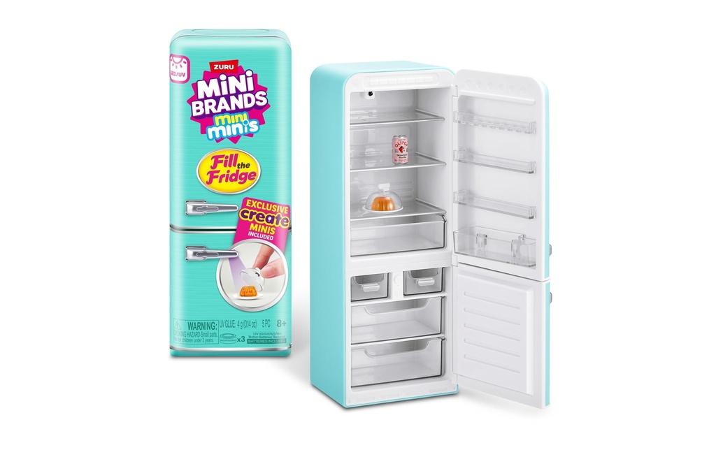Zuru Figurine Mini Brands – playset remplir le frigo