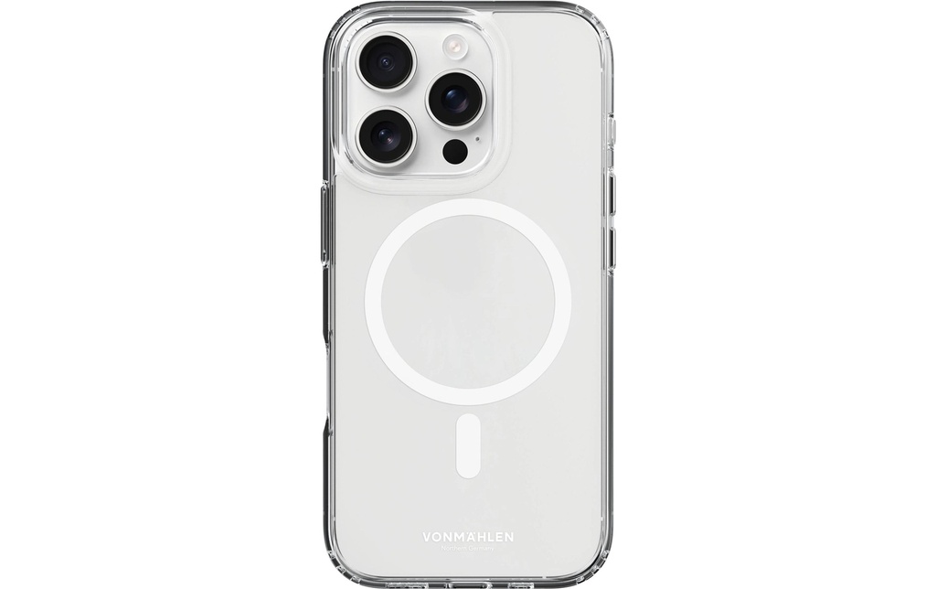 Vonmählen Coque arrière Transparent  iPhone 16 Pro White