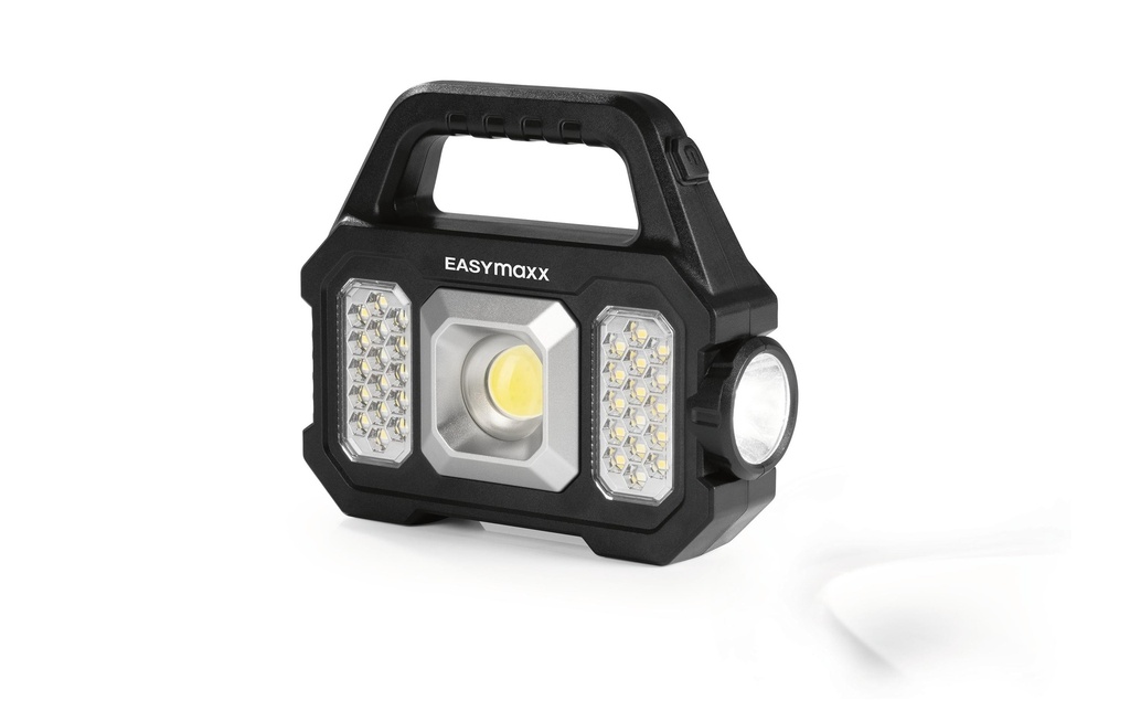 EASYmaxx Lampe de travail Lampe solaire 3.7 V