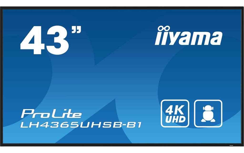 iiyama Ecran Public ProLite LH4365UHSB-B1 42.5