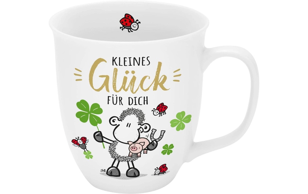 Sheepworld Tasse universelle Chance 400 ml, 1 Pièce/s, Blanc