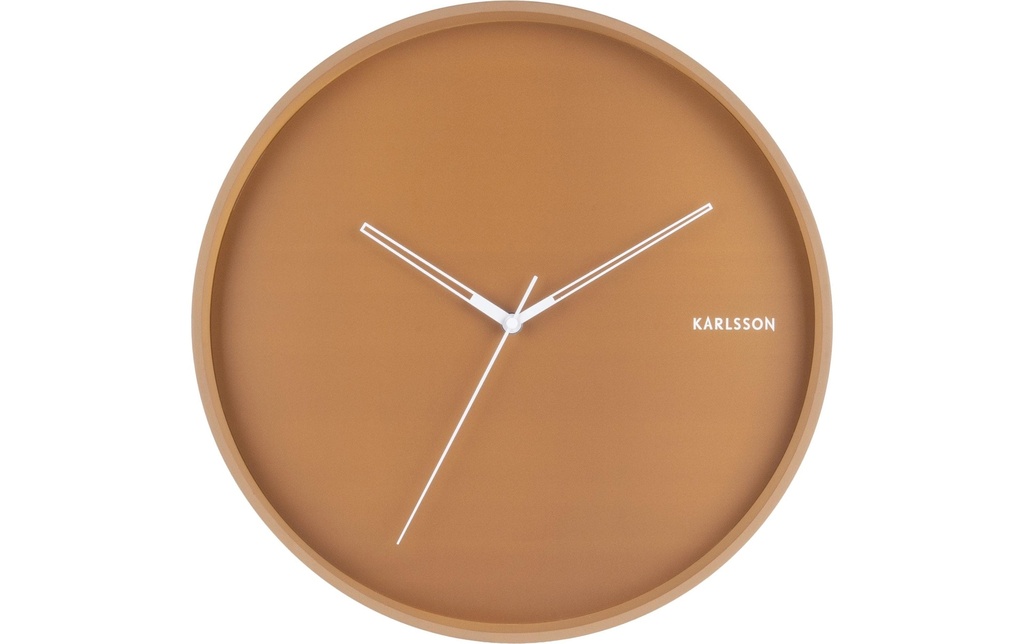 KARLSSON Horloge murale Hue 40 cm, Caramel