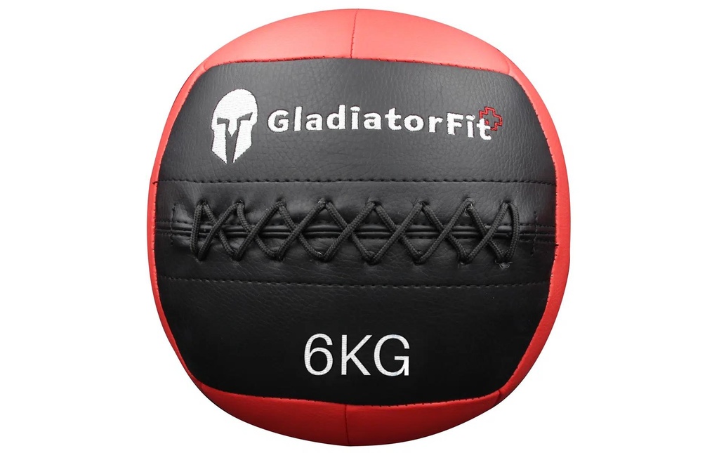 Gladiatorfit Balle médicinale Wall Ball ultra-résistant 6 kg