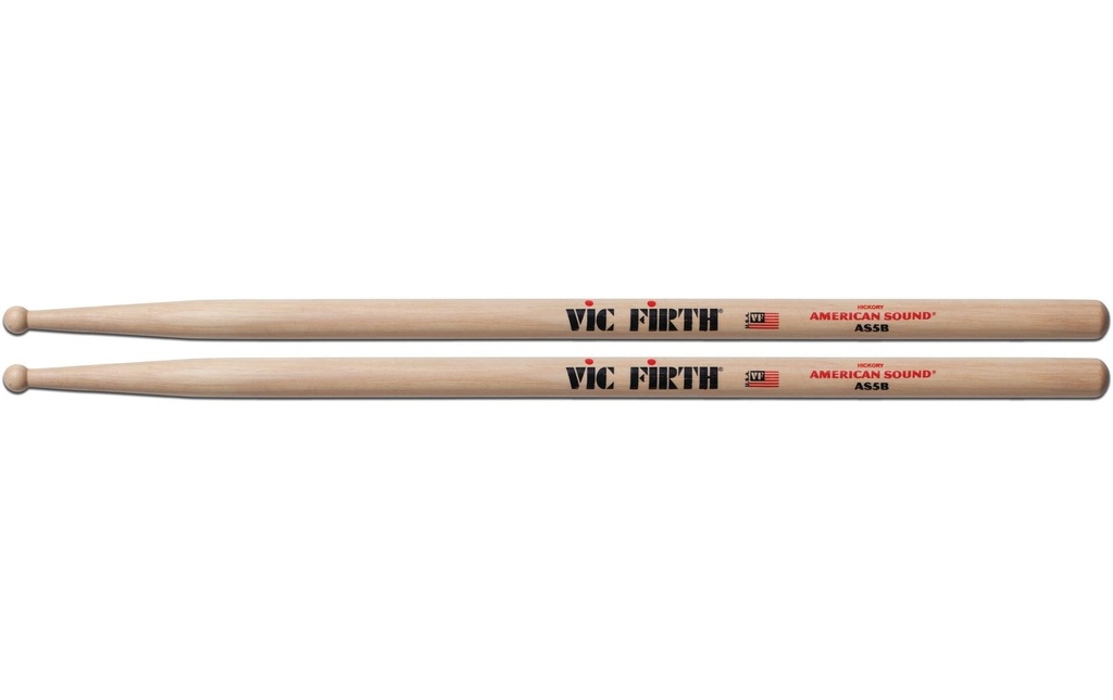 Vic Firth Baguettes de batterie AS5B – 1 Paire/s