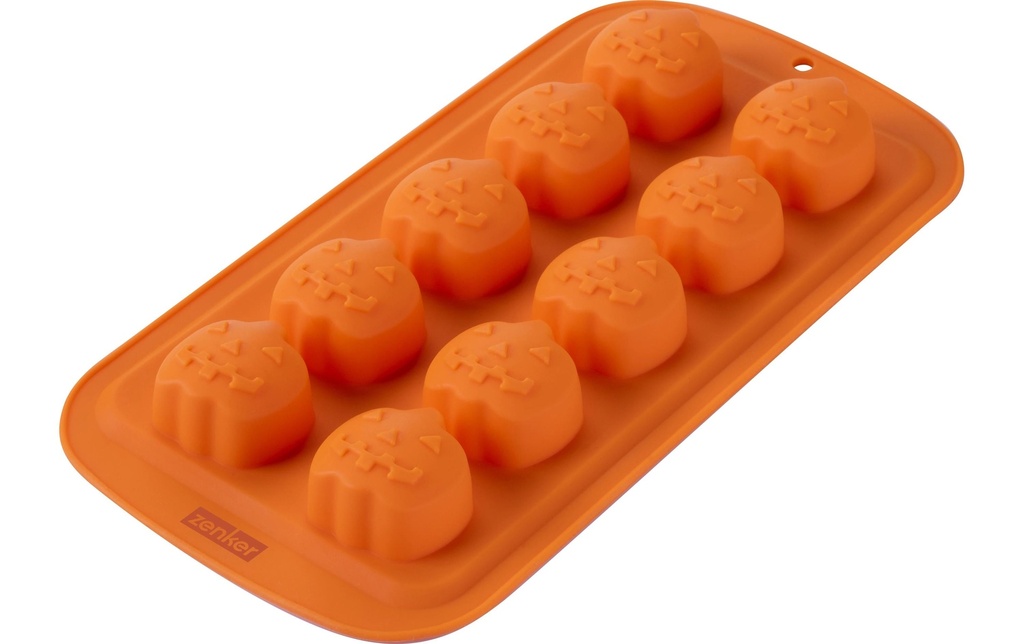 Zenker Moule à pâtisserie Joyeuse citrouille d'Halloween 1 Pièce/s, Orange