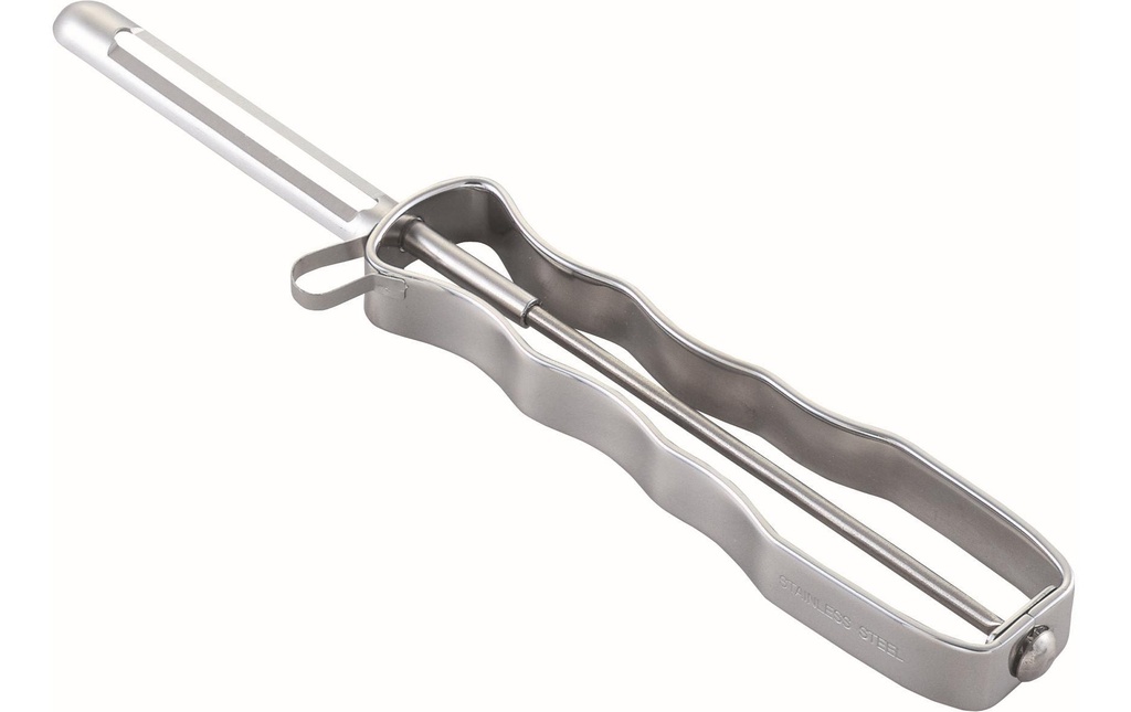 Kai Couteau économe Argenté/Chrome