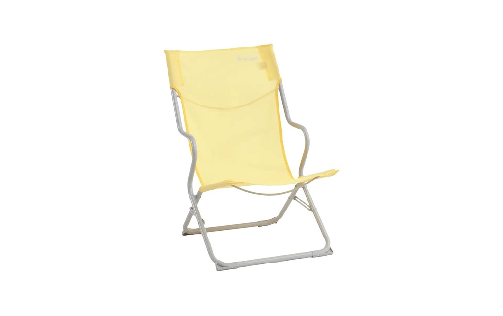 Outwell Chaise de plage Sauntons Lux Jaune
