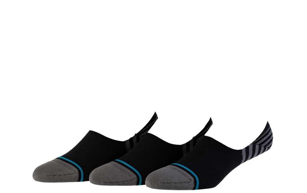 STANCE Chaussettes Sensible Two Noir Lot de 3