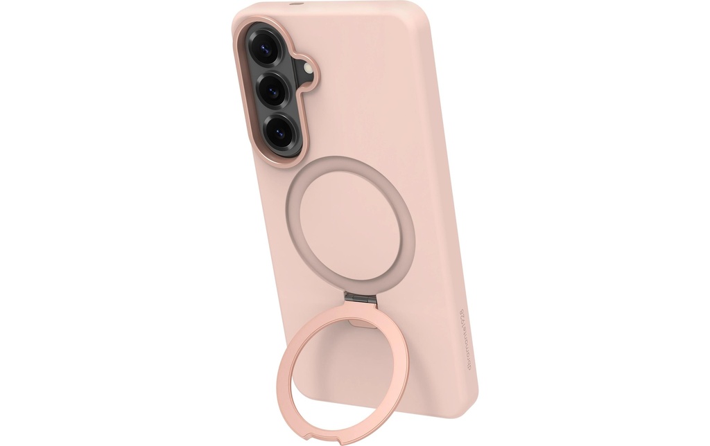 dbramante1928 Coque arrière Roskilde Kickstand ICON Galaxy S26+ Pink Sand