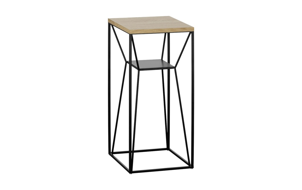 EGLO Table d'appoint Otawara 30.5 x 65.5 cm, marron