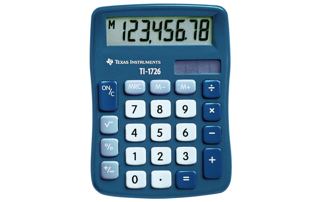 TEXAS INSTRUMENTS Texas calculatrice TI-1726