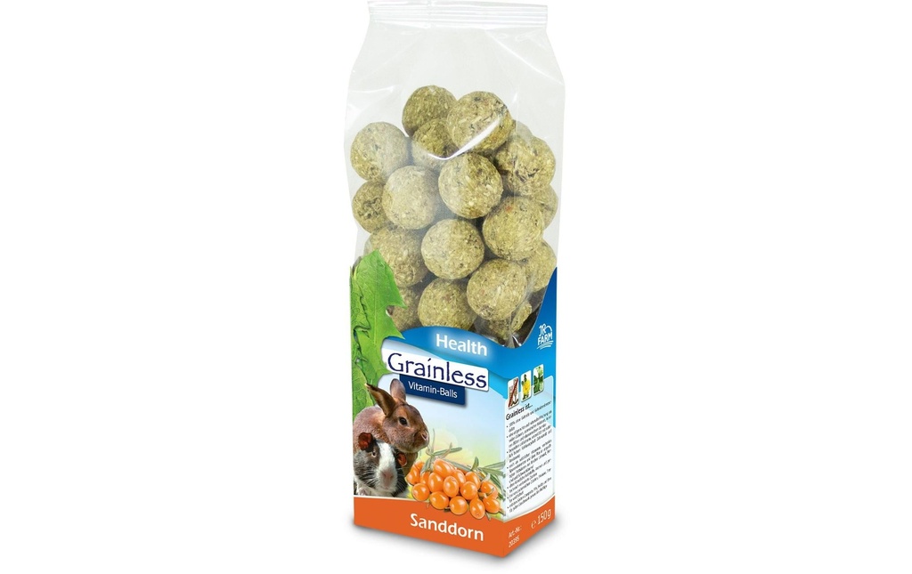 JR Farm Collation Boules vitaminées à l'argousier sans grain, 150 g