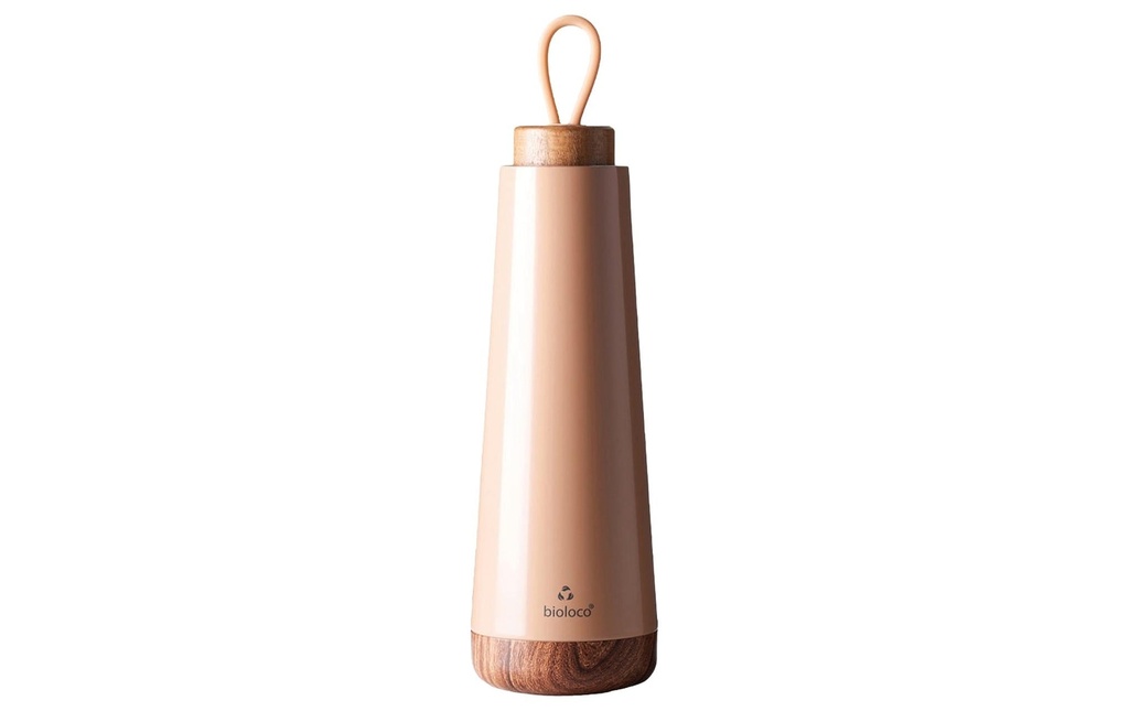 BioLoco Bouteille isotherme Loop-Clay 500 ml, Beige