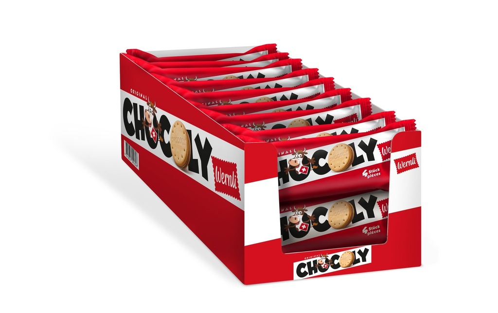 Wernli Petits gâteaux Pack de snacks Chocoly 18 x 62 g