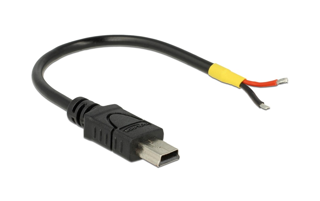 Delock Câble électrique USB Mini-USB B - Ouvert 0.1 m
