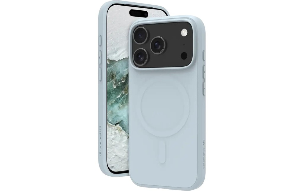 dbramante1928 Coque arrière Greenland Pro MS iPhone 17 Pro Bleu clair