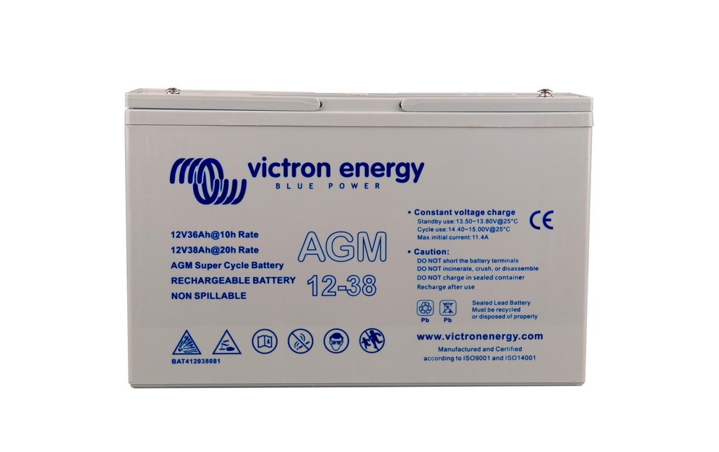 Victron Batterie AGM Super Cycle 12 V / 38 Ah