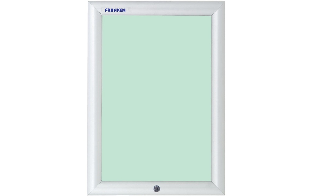 Franken Cadre de présentation Outdoor Security 35 mm, A4 Argenté