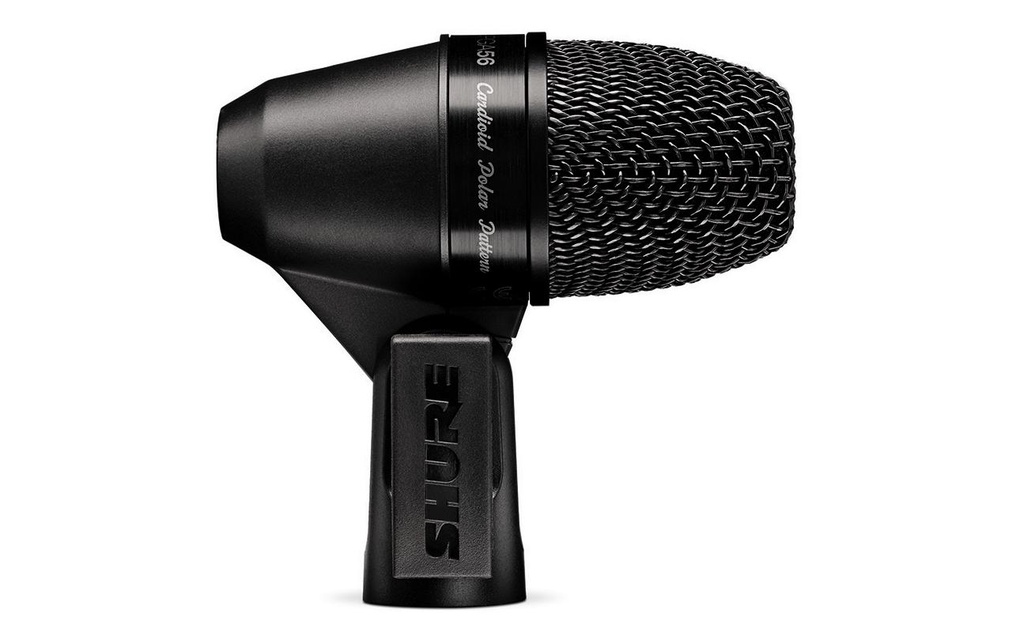 Shure Microphone PGA56-XLR 4.5m câble XLR/XLR inclus