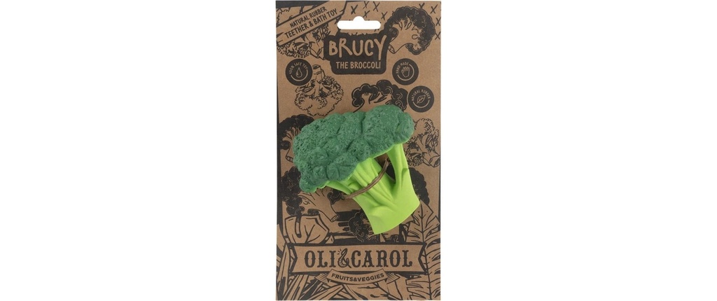 Oli&Carol Anneau de dentition Brucy le brocoli