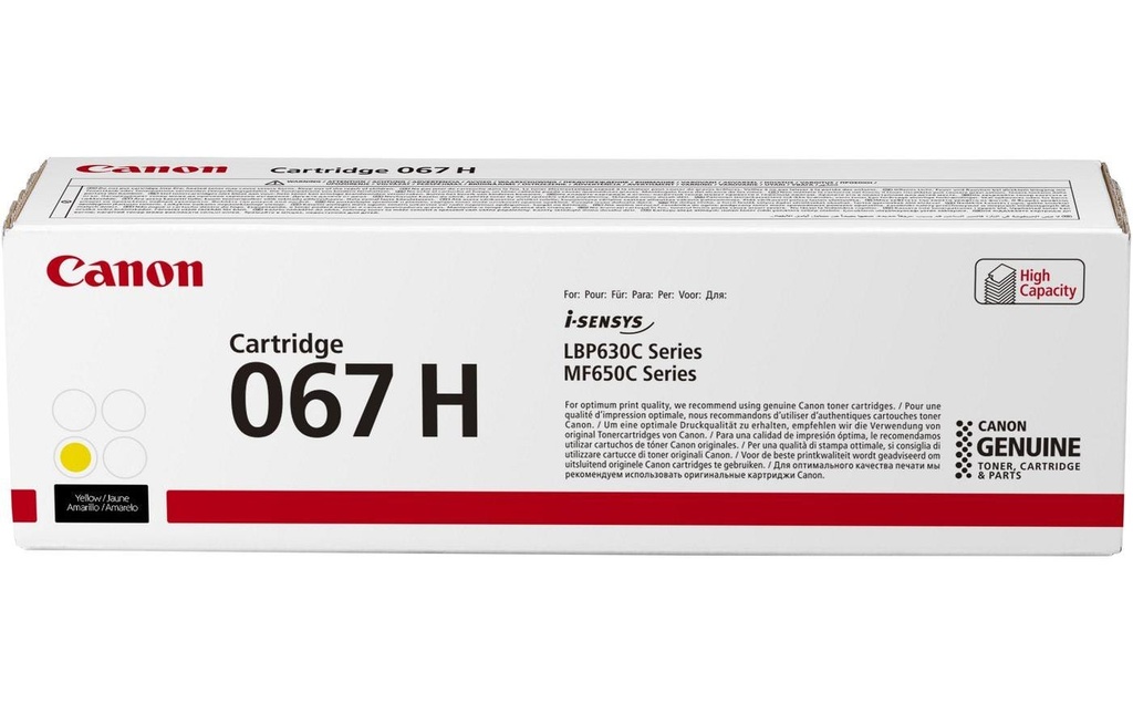 CANON Canon toner 067H yellow